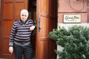 Jacques Capsouto in front of Capsouto Freres (photo: David Ransom)