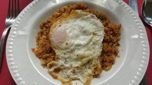 migas and egg