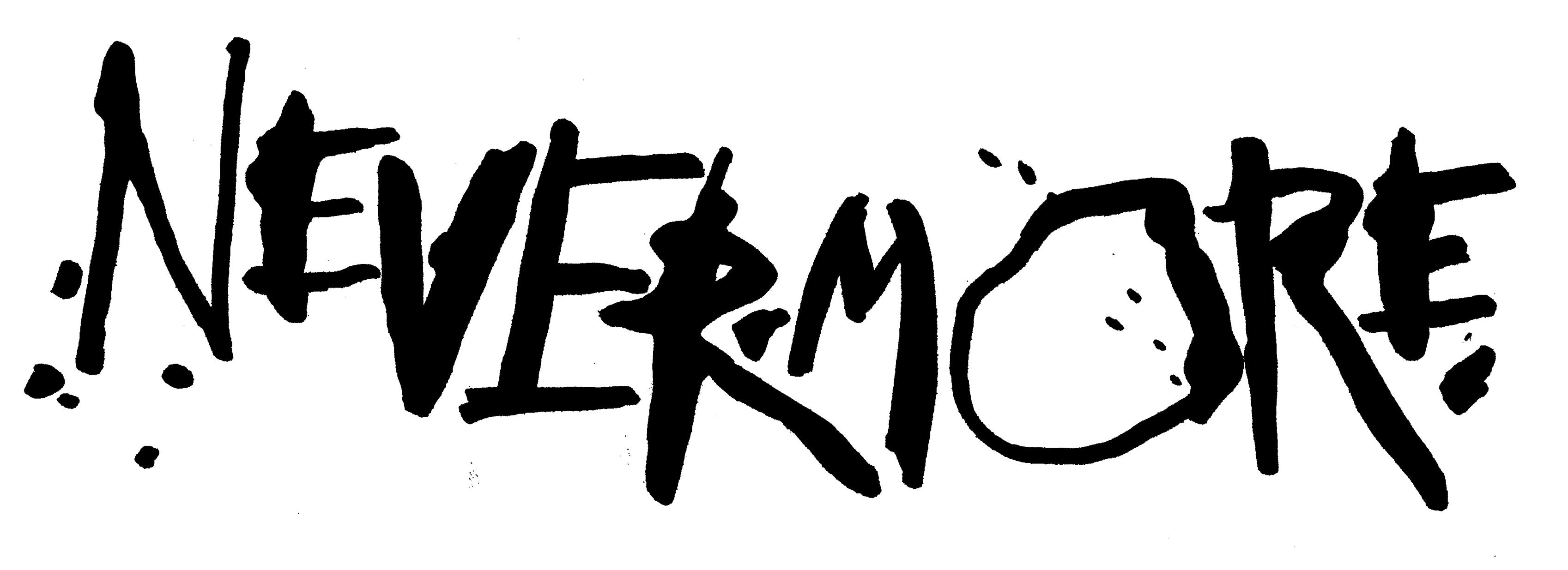 Nevermore надпись