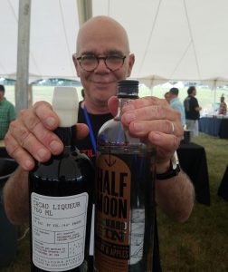 Ralph Erenzo at the Straight Up New York Craft Distilling Festival in New York's Hudson Valley 