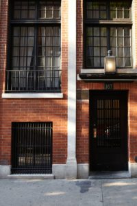 The historic James Beard House is located at 167 West 12th Street in Greenwich Village, NYC
